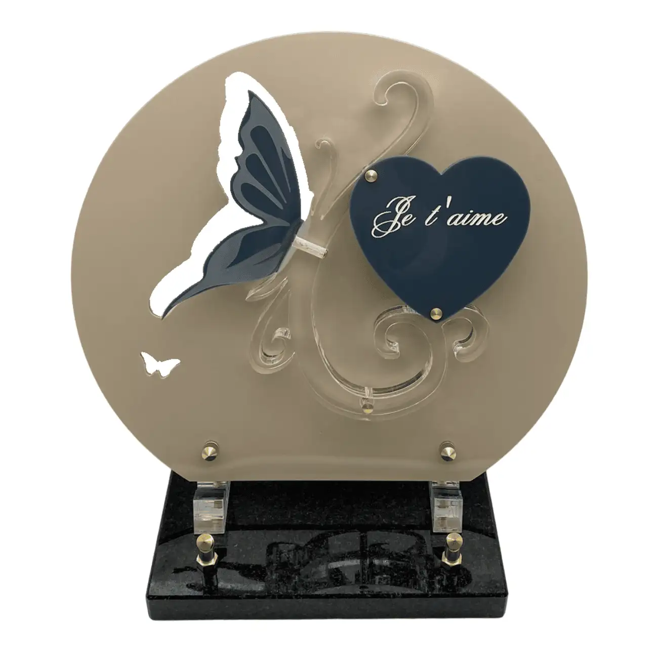 Plaque-funéraire-papillon-coeur-citation