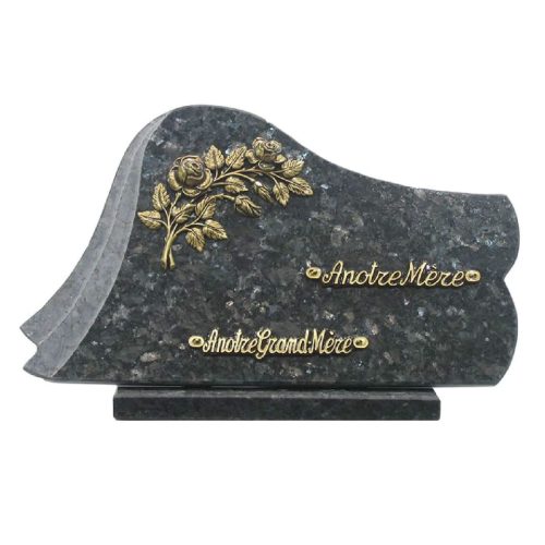 Plaque funéraire granit