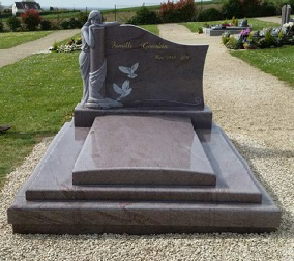 Pierre tombale humaine personnalisée de 30,5 x 15,2 cm, pierre