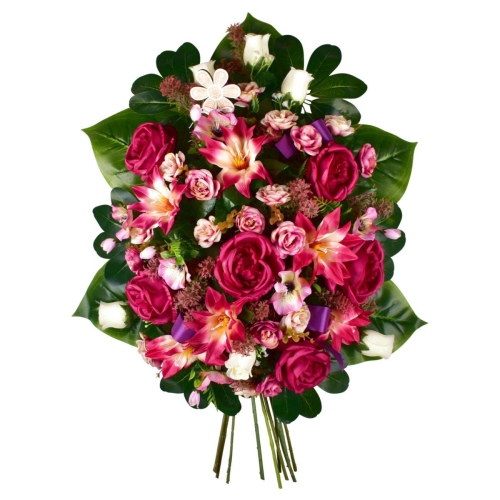 Fleurs artificielles cimetières