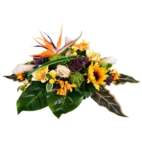 Fleurs artificielles cimetières