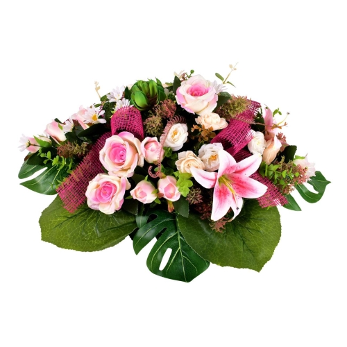 Fleurs artificielles cimetières