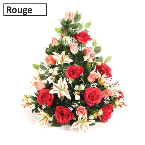 Fleurs artificielles cimetière