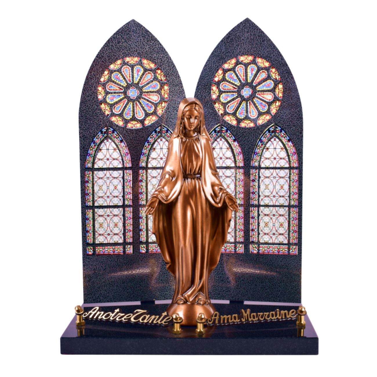 Plaque-funéraire-religieuse-sainte-marie-mains-ouvertes